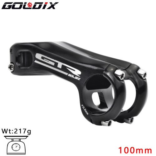 GOLDIX GTR same style stem, minus 17 degree competition grade lightweight CNC one-piece forging 80/90/100MM