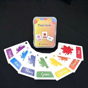 Spot Cross-Border Shape Animal Color Fruit Career Kidsren Early Education English Learning Flash Cards Flash Cards