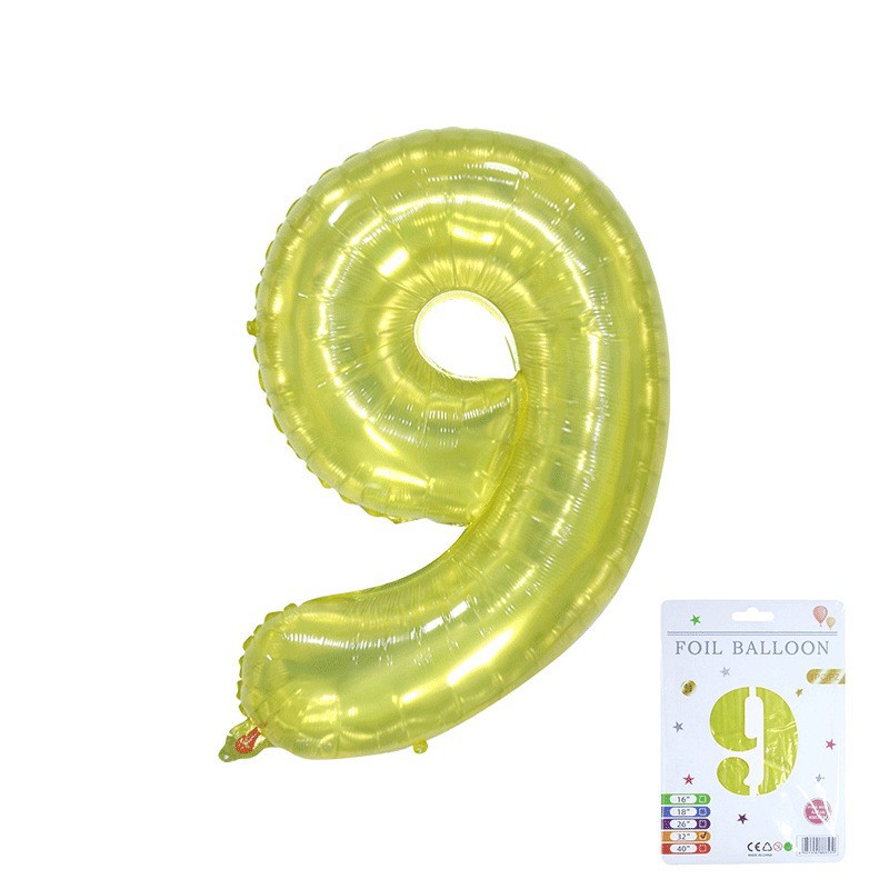 Tarjeta de papel de 32 pulgadas jalea de cristal digital globo de embalaje independiente fiesta de cumpleaños ambiente de vacaciones globo decorativo