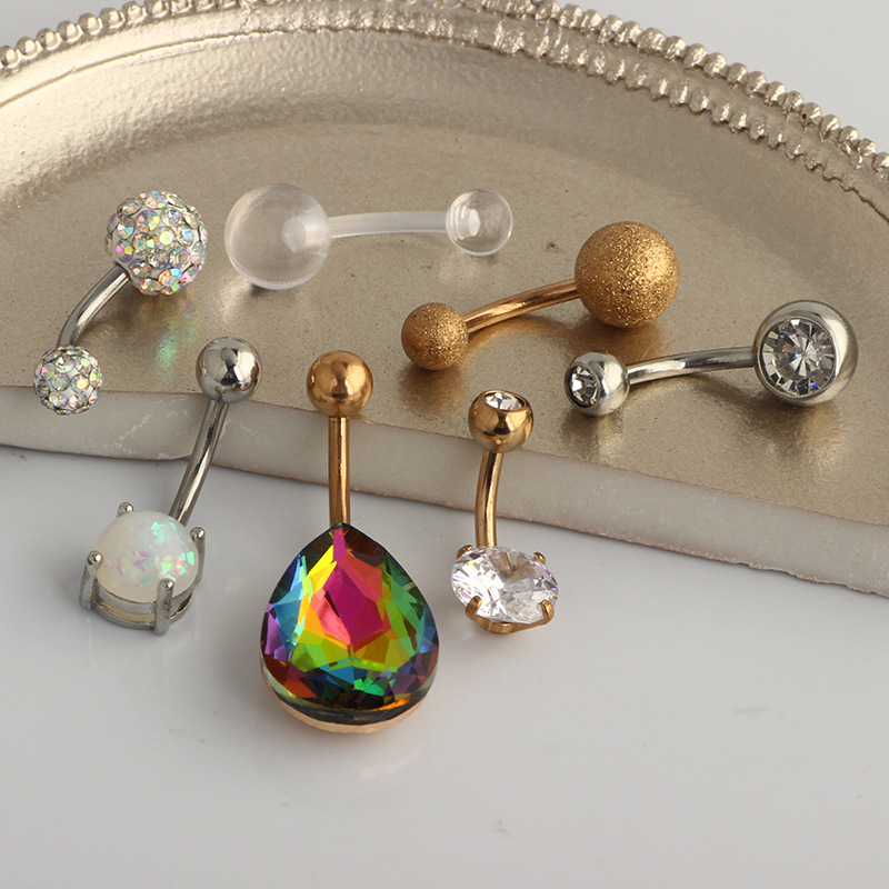 Labret piercing jewelry detail image
