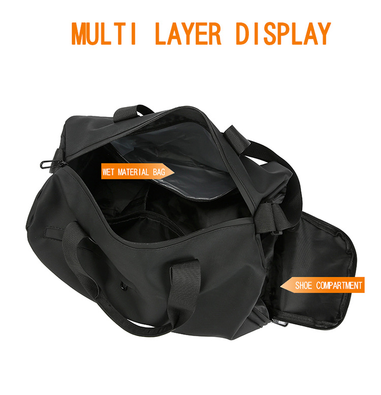 Kurztourenrucksack leichte Reisetasche Handgepäck Fitnesstasche Herren Nasstasche Schwimmtasche Umhängetasche Sporttasche