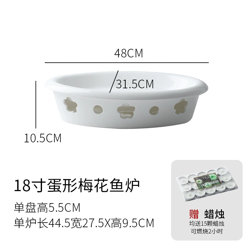 Candle, thermos, ceramic tableware, heat preservation