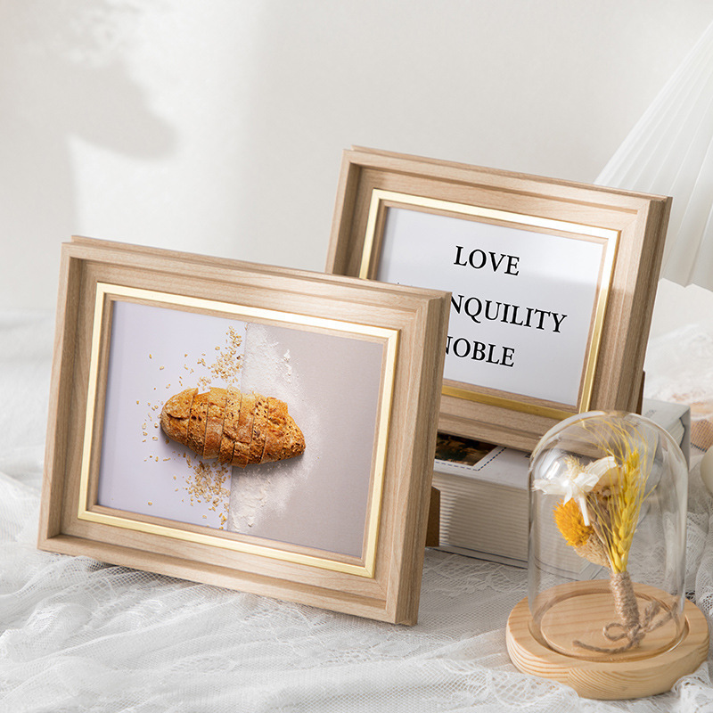 Wholesale Ps American-Style Light Luxury Photo Frame Display Stand 5-Inch 6-Inch 7-Inch 8inch 10inch A4 Home Decoration Children's Photo Horizontal Frame Wholesale Ps American-Style Light Luxury Photo Frame Display Stand 5-Inch 6-Inch 7-Inch 8inch 10inch A4 Home Decoration Children's Photo Horizontal Frame