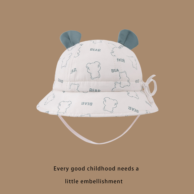 Primavera y verano nuevo sombrero para bebés estilo coreano estilo extranjero sombrero para niños y niñas bonito sombrero de sol para bebés super lindos