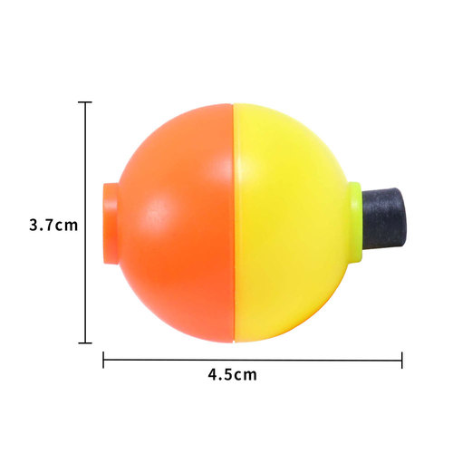New product launch plastic fish float, 8G sea fishing float ring, ultrasonic ball float ball fishing gear supplies wholesale