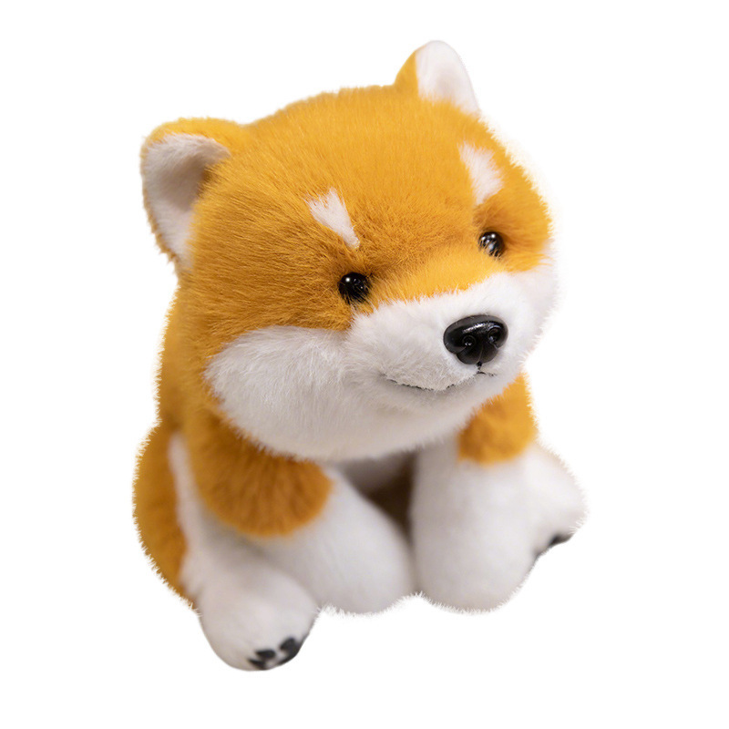 Nuevo Shiba Inu Huanhuan Muñeca de peluche Juguete Linda Muñeca Tribu Niños Muñeca de perro Muñeca de trapo Cumpleaños