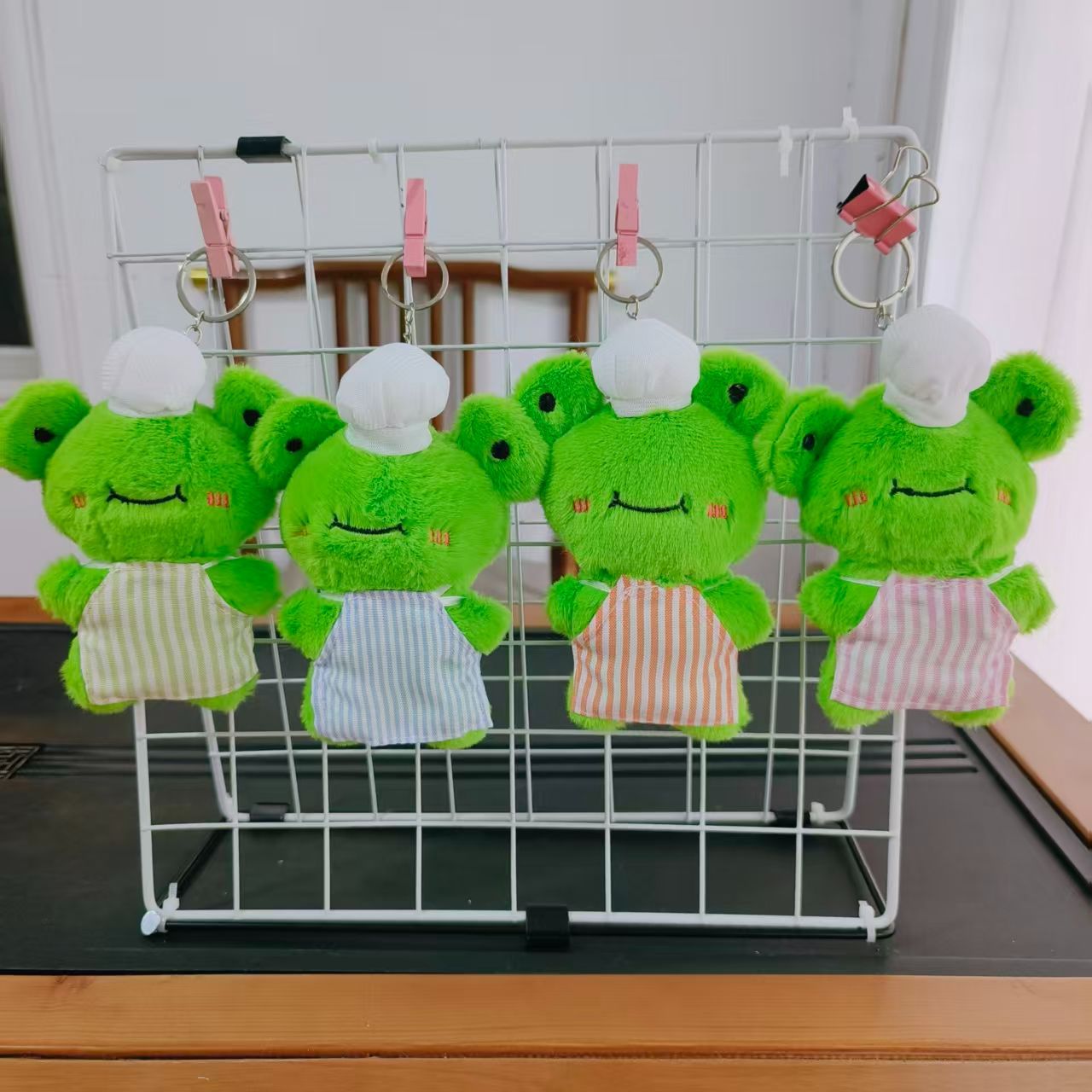 Cuatro pulgadas muñeca de peluche pequeño colgante muñeca llavero muñeca mochila colgante juguete de peluche regalo