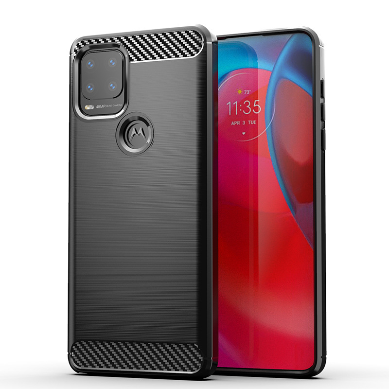 Moto G Stylus5G cep telefonu kılıfı için uygundur Edge20Fusion/20Lite koruyucu kapak fırçalanmış yumuşak silikon