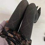 秋冬韩版弹力菱形点点镂空连裤袜丝袜棉打底裤袜潮袜直播批发