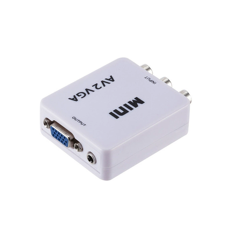 UEDHSEN Мини AV в VGA преобразователь av в vga HD конвертер AV2VGA поддерживает 1080P