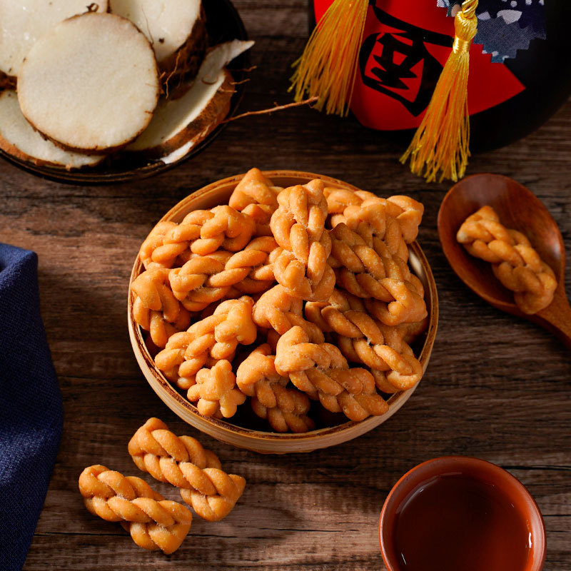 铁棍山药小麻花香脆酥传统糕点独立包装零食品小吃特产批发