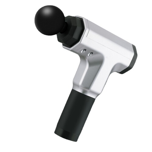 Factory wholesale cross-border fascia gun smart plug-in charging model muscle relaxer home electric massage gun