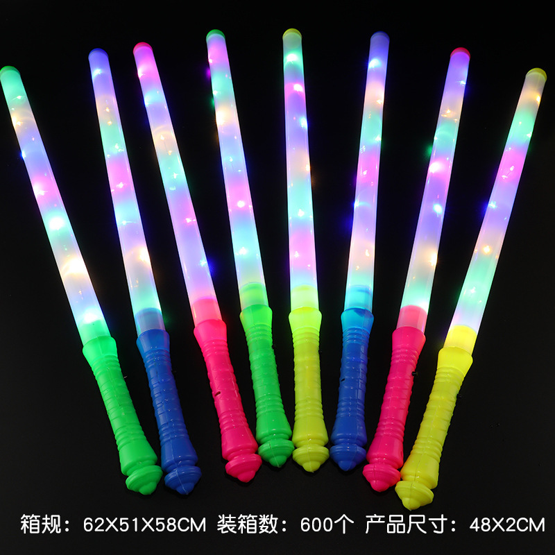 カラーモノクログロースティック卸売電子 LED 7 ライトミディアムグロースティックカラフルなグロースティックフラッシュスティック卸売|undefined