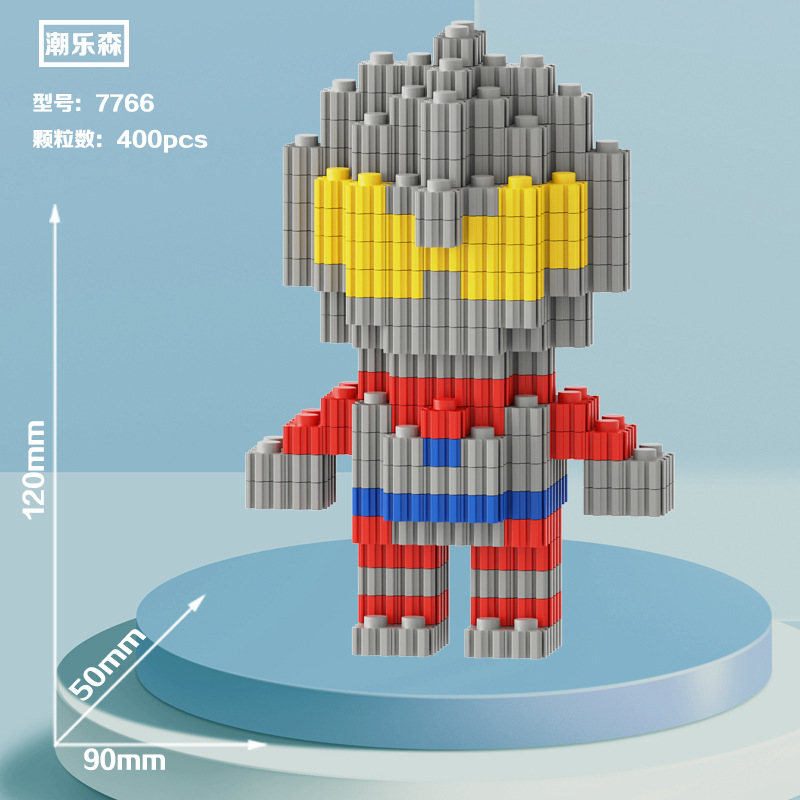 Noche puesto en el mercado de suministro al por mayor de partículas de diamante en miniatura bloques de construcción de juguete de montaje de partículas juguetes regalo educativo descompresión