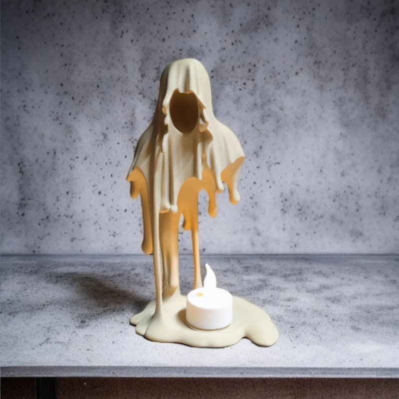 Nuevos productos transfronterizos Ghost Strange Candelabro Decoración Impresión 3D Juguetes Ghost Candelabro Decoración del hogar Decoración de la sala de estar