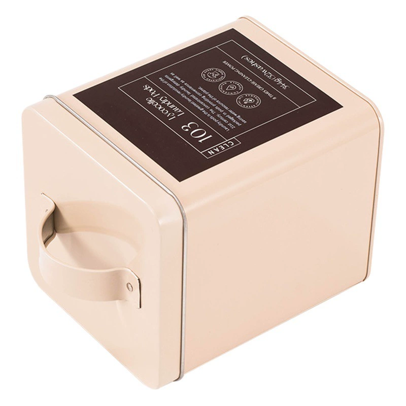 Прямые поставки с фабрики пищевые жестяные банки Детские упаковочные банки для игрушек портативные благовония для белья квадратная коробка