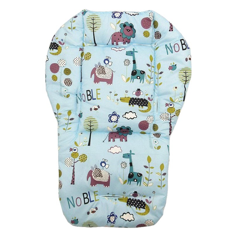 Cochecito de bebé cojín de algodón cojín nuevo Otoño e Invierno universal anti-sísmico engrosado cálido bebé Silla de comedor cojín de bebé
