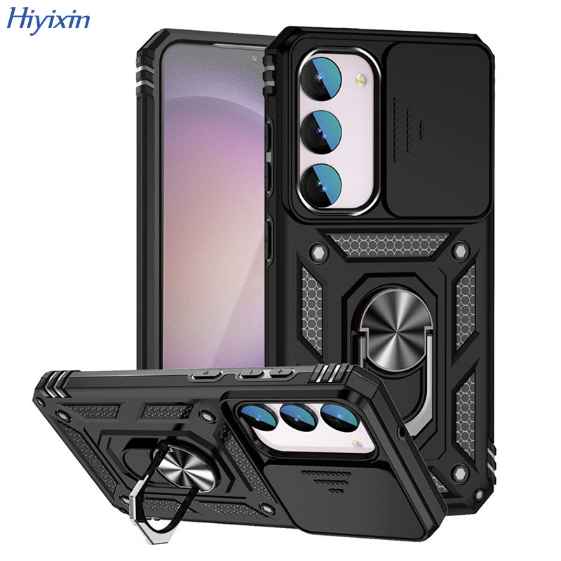 Cross-Border Applicable Samsung S26 Ultra Military-Grade Push-Window Phone Case A26 Two-In-One Upgraded Version Anti-Drop Case
