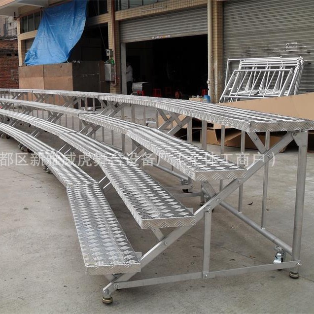 合唱台，广州合唱台厂家，合影站架，四层阶梯铝合金