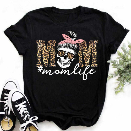 Cross-border large size loose fashionable new leopard print heart base shirt short-sleeved T-shirt for women