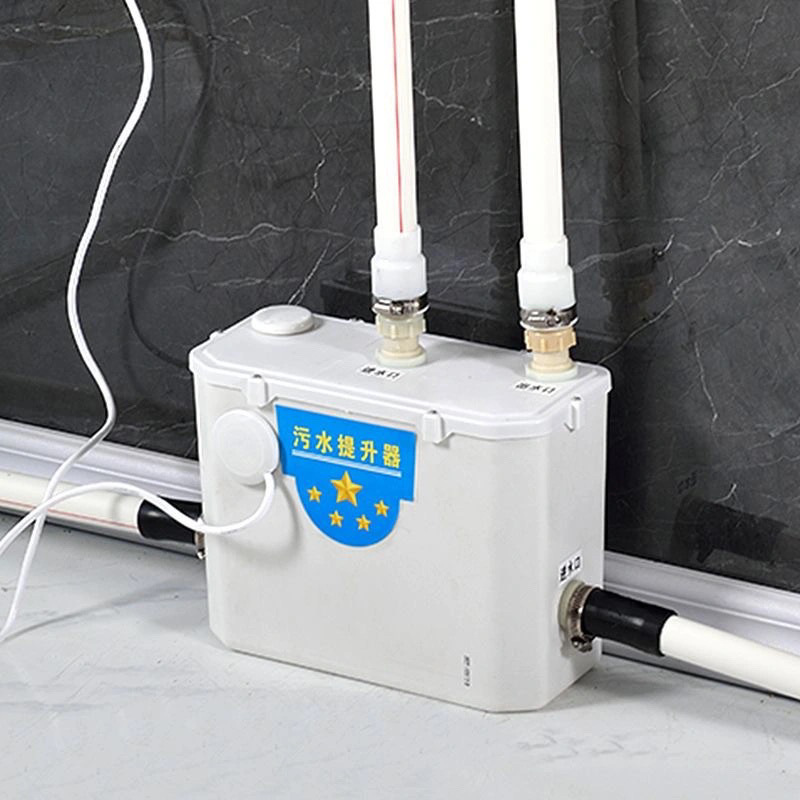 全自动污水提升器地下室厨房马桶粉碎机电动抽水排污泵智能上排