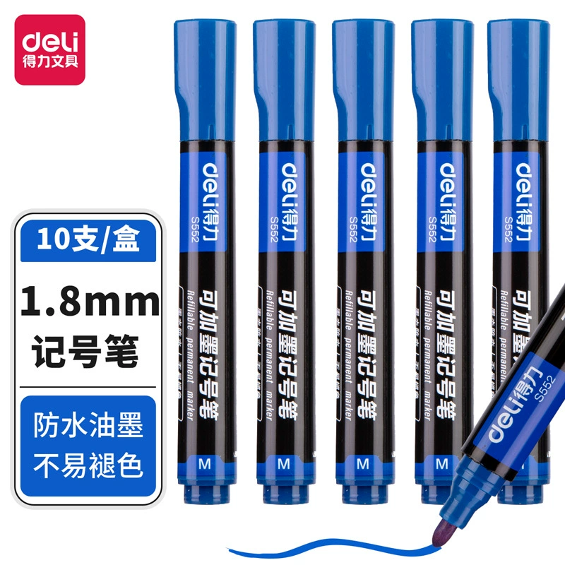 Black ink, liner, marker