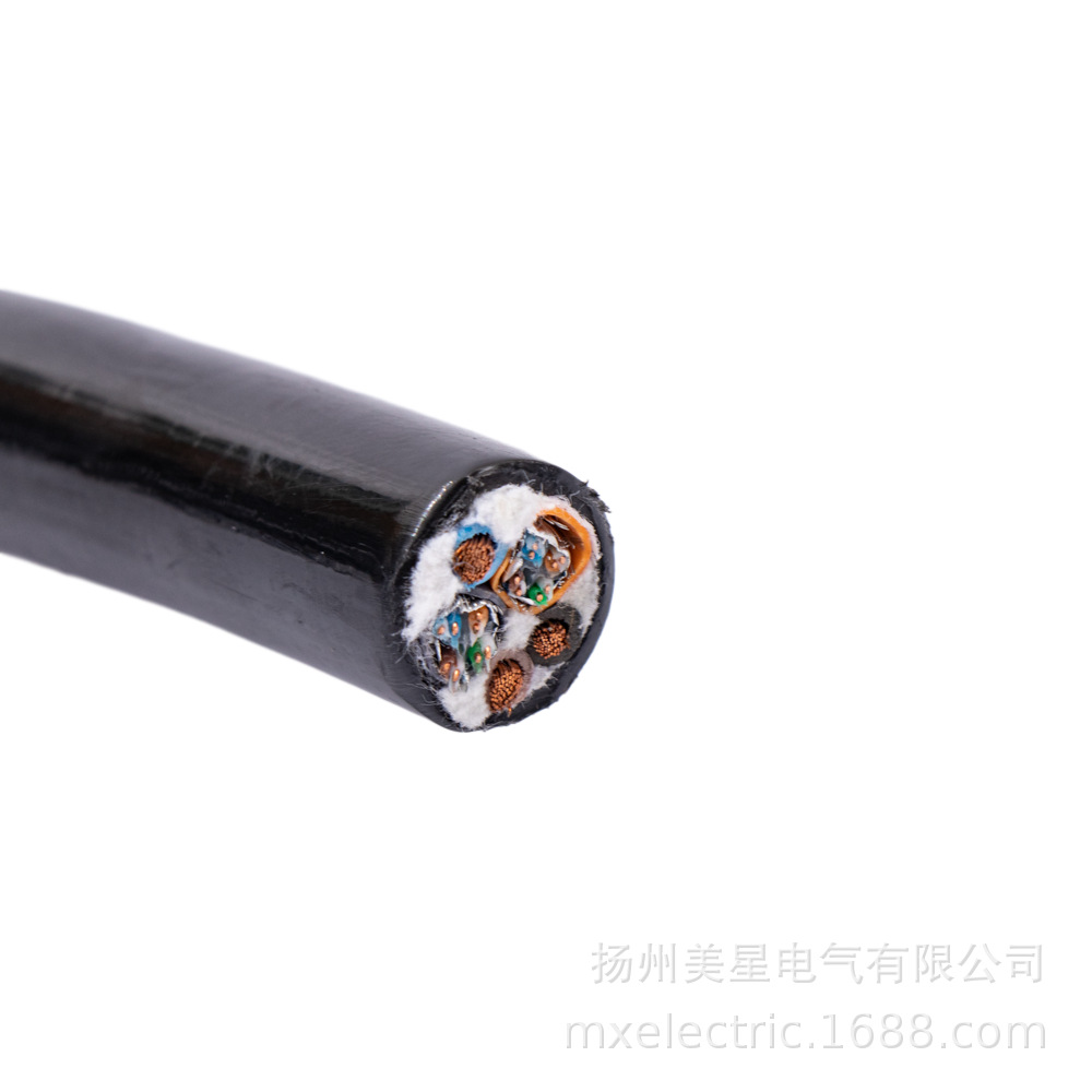 厂商批发供应三芯电源线加两对网线升降设备用组合电缆线