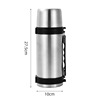 Capacious thermos for traveling stainless steel for water