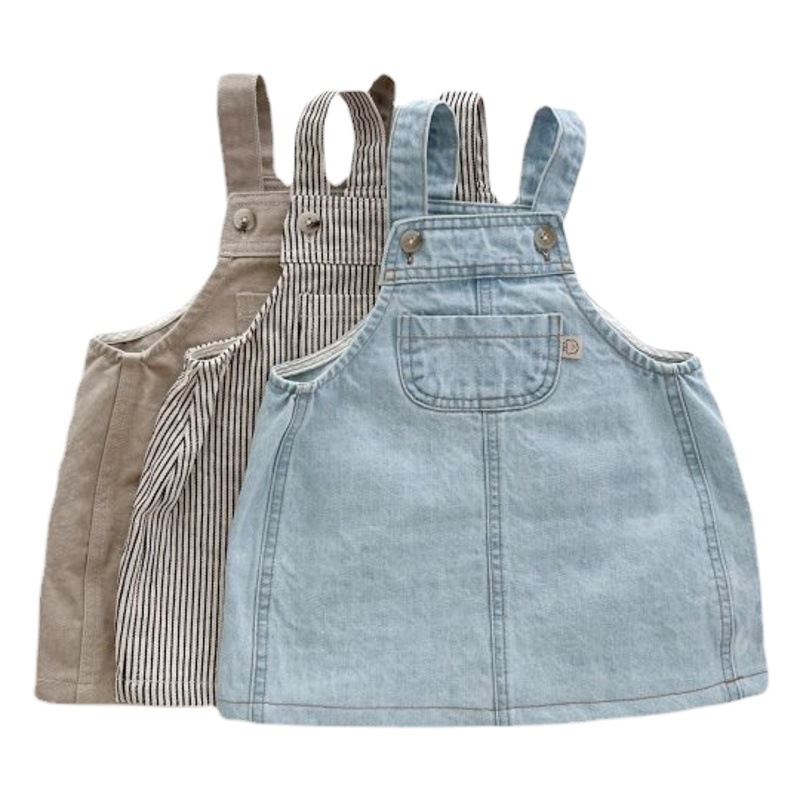 Falda de la Liga de los niños de Corea del Sur primavera 2023 falda de la nueva niña del bebé de los niños