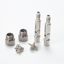 不锈钢奶油枪配件裱花嘴出气阀裱花嘴座气针止回阀进气口内圈