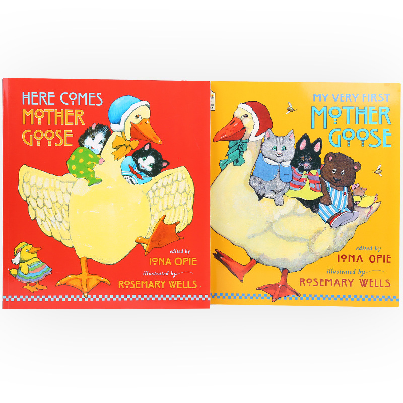 A Collection Of Little Bean's Reading Mother Goose Nursery Rhymes. A Collection Of Children's Early Education Enlightenment English Picture Books.