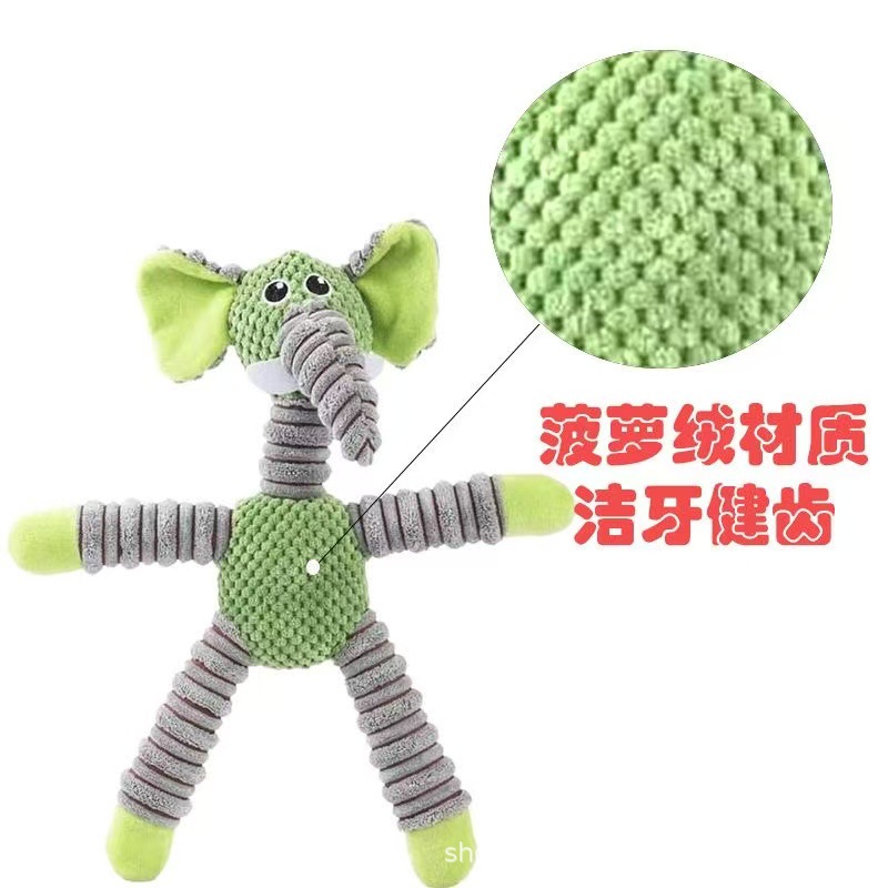 Juguete de peluche sonoro para perros, mordedor, educativo – Mayorista de Yiwu