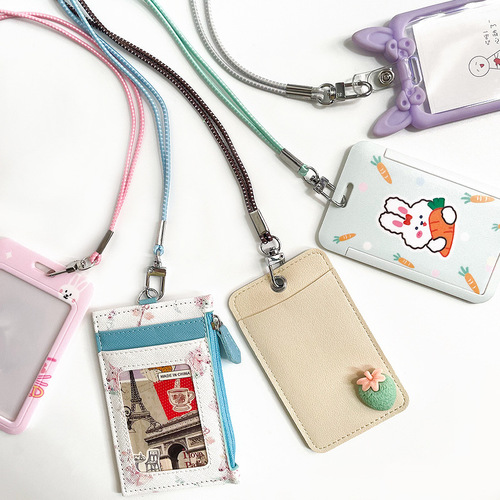 Neck lanyard for mobile phone, sturdy and durable, high-end extendable lanyard for ID badge, exhibition lanyard