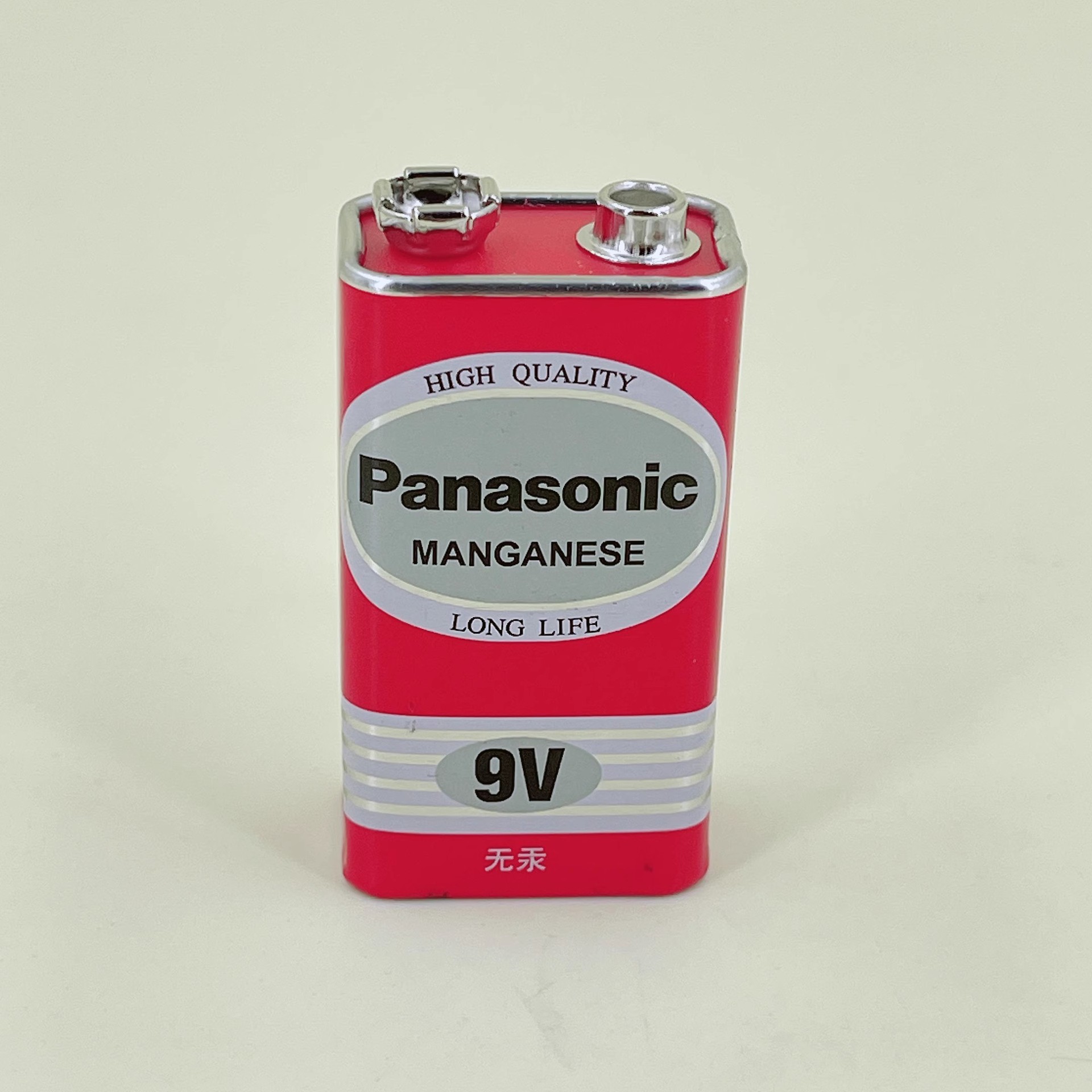 松下 9V 6F22电池 松下9V麦克风万用表话筒测线仪叠层方形电池