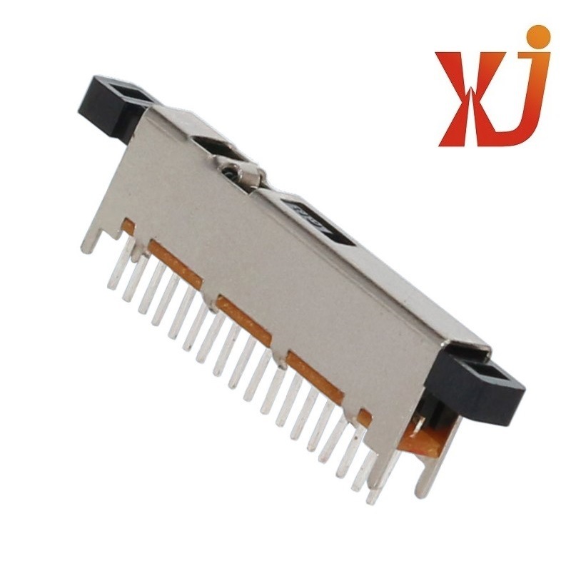 批发按压推动开关 推动轻触开关68*5.4mm  侧按推动复位开关18脚