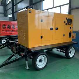 全铜机芯移动发电机 工程施工高稳定移动供电专用设备