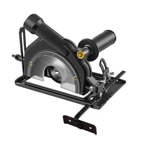 Angle grinder universal bracket hand grinder polisher cutting machine base modified woodworking table saw protective cover rack