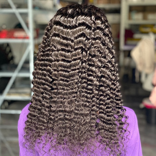 Promotion180% Deep Wave Lace Frontal Human Hair Wig Humanhairwig