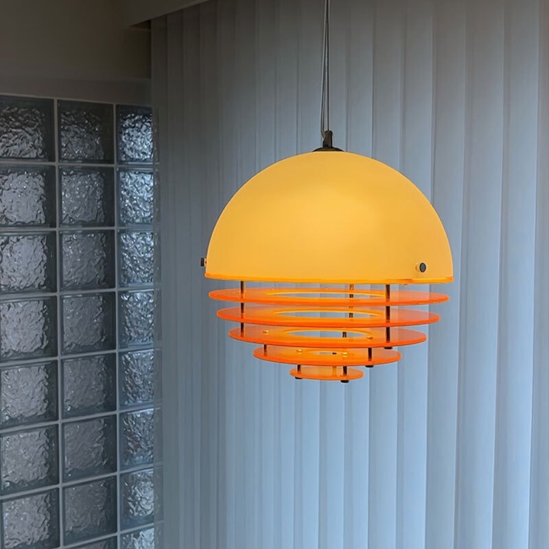 Sunset Orange Restaurant Chandelier Bedside Bar Island Table Vintage Bauhaus Memphis Designer Ambiance Light Retro Sunset Orange Restaurant Chandelier Bedside Bar Island Table Vintage Bauhaus Memphis Designer Ambiance Light Retro