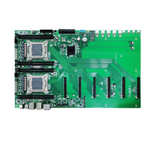 6卡GPU平台双路X99主板准系统量化大模型工作站电脑高性能台式无