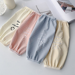 Smiley Face Sleeve Women's Office Sleeve Autumn and Winter Cartoon Bread Lattice Long Sleeve Anti-dirty Arm Sleeve Work
