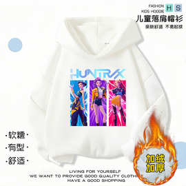跨境kpop demon hunters恶魔猎人米拉佐依鲁米男生卫衣连帽外套