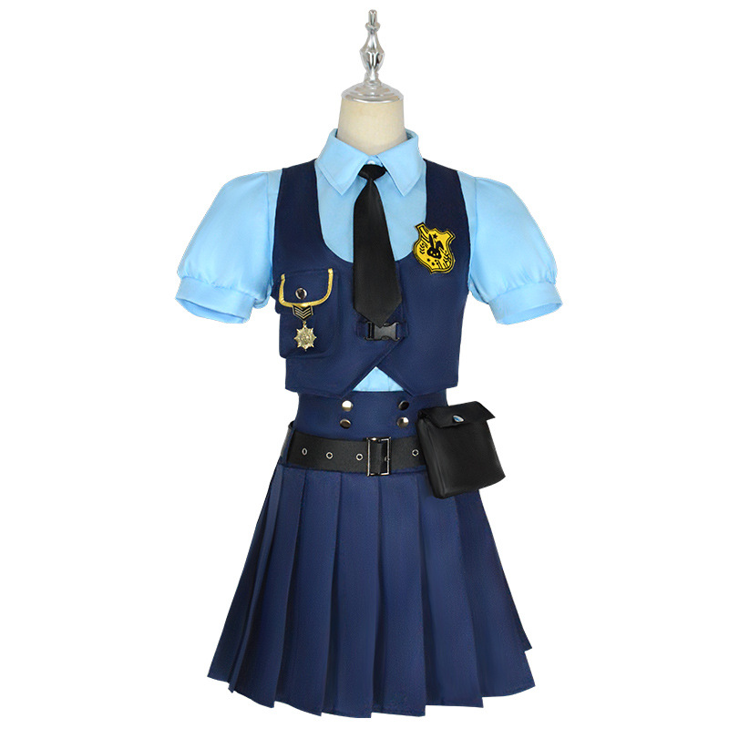 Disney Cosplay Clothes Rabbit Police Officer Cosplay Suit Sexy Pure Desire Style Shirt Jk Uniform School Style
