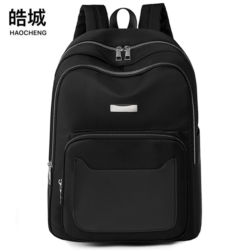 Venta directa de fábrica 2023 nueva mochila de nailon casual para mujer mochila de computadora de viaje de gran capacidad mochila escolar para estudiantes