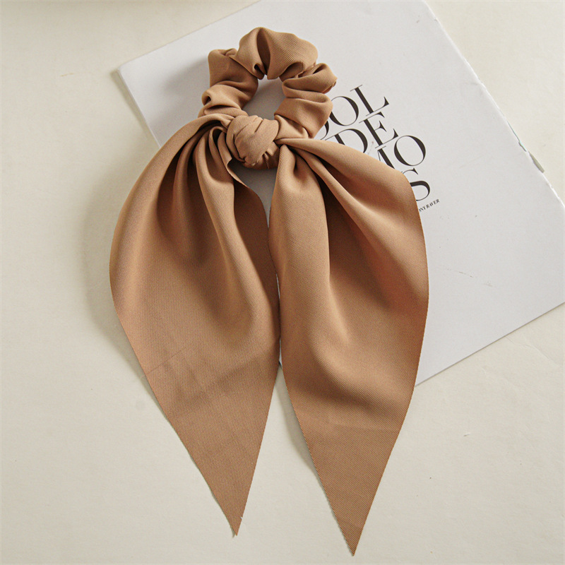 34g Weight Hair Tie Hair Accessories Type 1 Piece Quantity Casual, Holiday, Street Occasion Nylon Material Solid Color Pattern All Seasons Season Women's Gender Elegant, Lady Style Elegant Lady Women's Solid Color Nylon Hair Tie 8