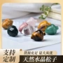 外贸跨境雕刻简约白水晶