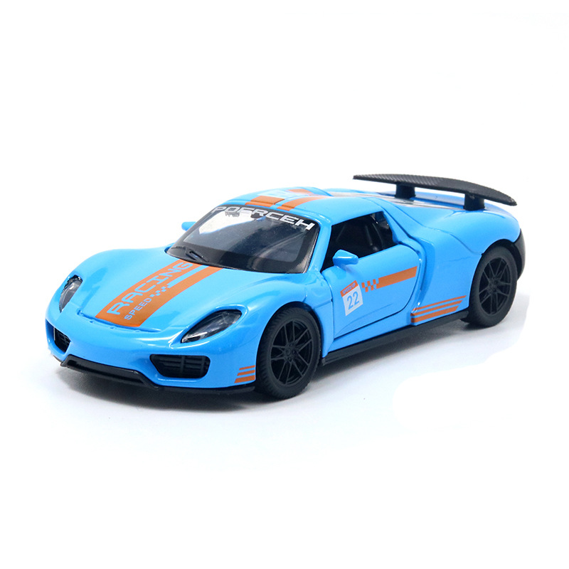 Automóvil de aleación DOMICA 1: 36 modelo de coche de carreras para niños juguetes de retroceso en caja modelo autorizado