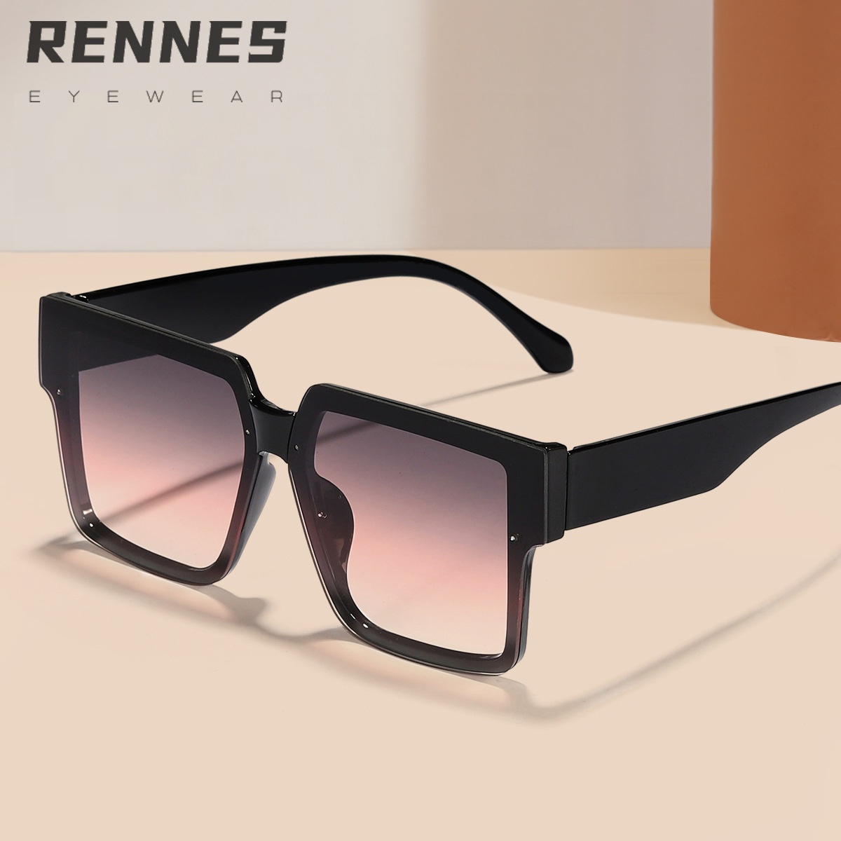 2024 nuevo estilo coreano elegante marco moda gafas de sol de las mujeres al aire libre sombrilla desgaste esencial gafas de sol UV400