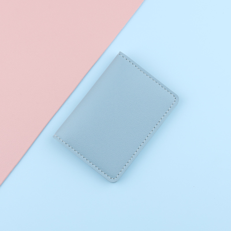 Titular de la tarjeta de estudiante titular de la tarjeta pequeña de las mujeres titular de la tarjeta ligera de las mujeres nuevos hombres pequeños cepillo antirrobo titular de la tarjeta delgada de las mujeres