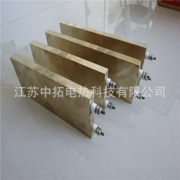 供应铸铜加热板耐高温挤出机模具发热板铸铜工业铸铜电加热板